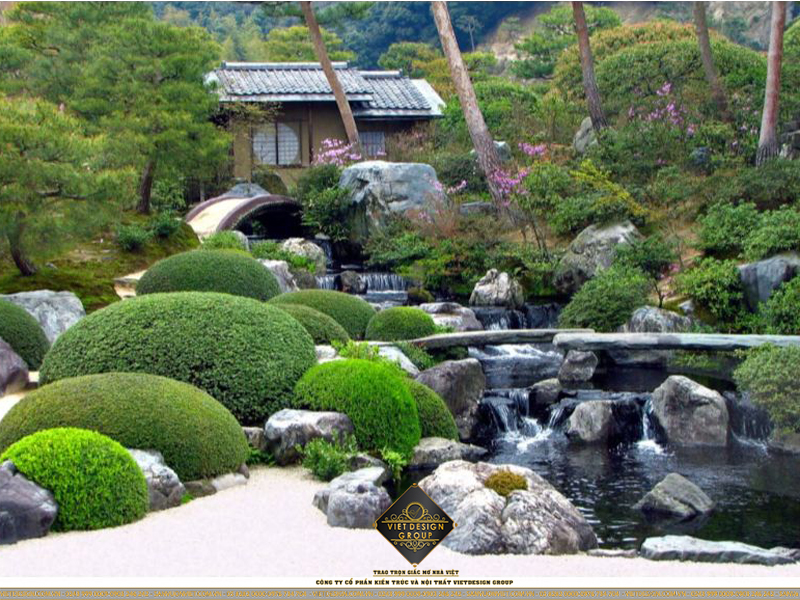  thiết kế sân vườn Nhật Bản