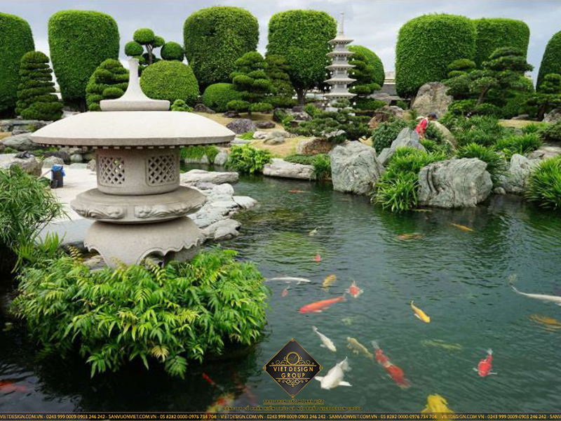  thiết kế sân vườn Nhật Bản
